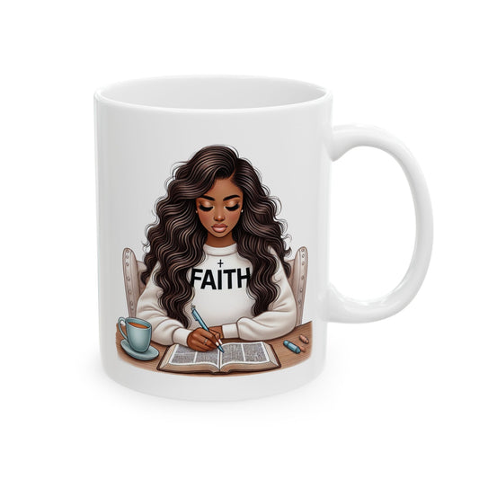 "Rooted in Faith" Ceramic Mug – 11oz & 15oz