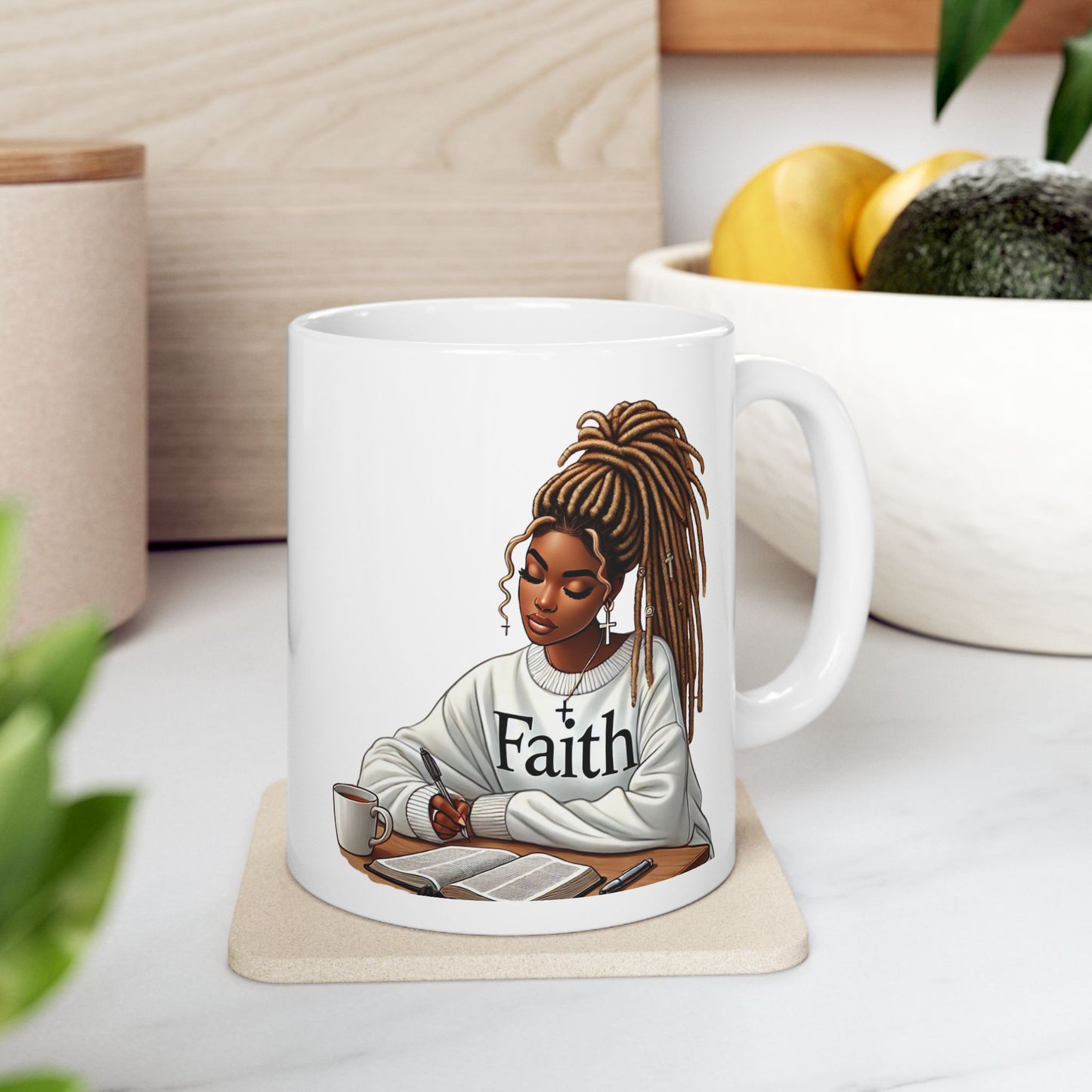 "Faith in Flow" Ceramic Mug – 11oz & 15oz