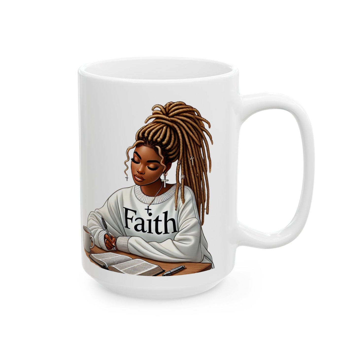 "Faith in Flow" Ceramic Mug – 11oz & 15oz