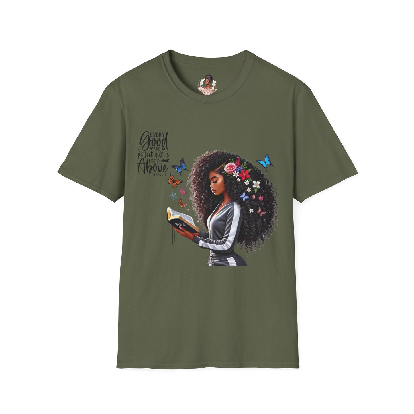 Christian Inspirational Unisex T-Shirt - Every Good And Perfect Gift Is From Above