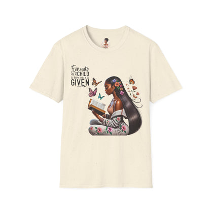 Christian Scripture Unisex Softstyle T-Shirt - Isaiah 9:6