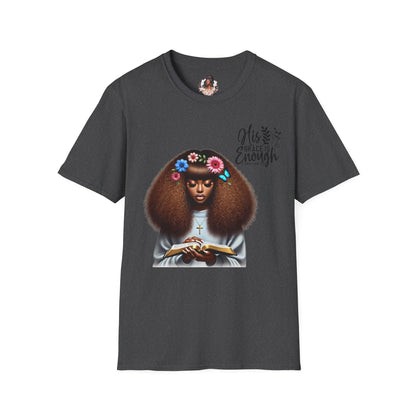 Graceful Christian Unisex T-Shirt - His Grace Is Enough Design
