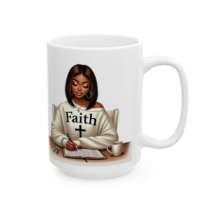 "Faithfully Her" Ceramic Mug – Available in 11oz & 15oz
