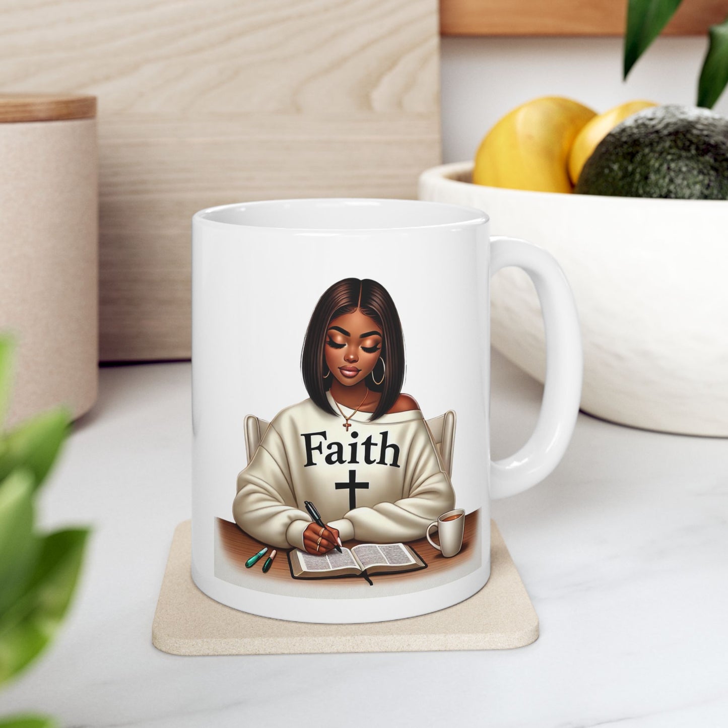"Faithfully Her" Ceramic Mug – Available in 11oz & 15oz