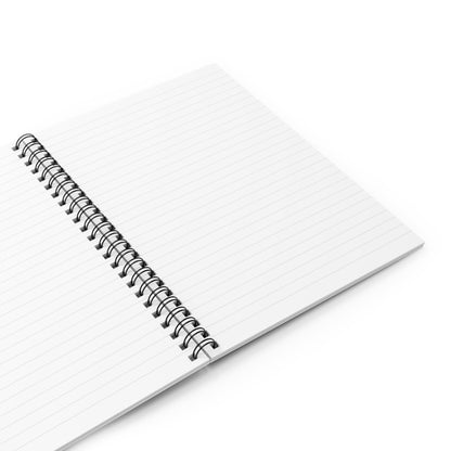 Stylish Girl Boss Spiral Notebook (Dark Red) - Ruled for Note-Taking, Journaling, Planning, Gift for Students, Creatives, Boss Ladies