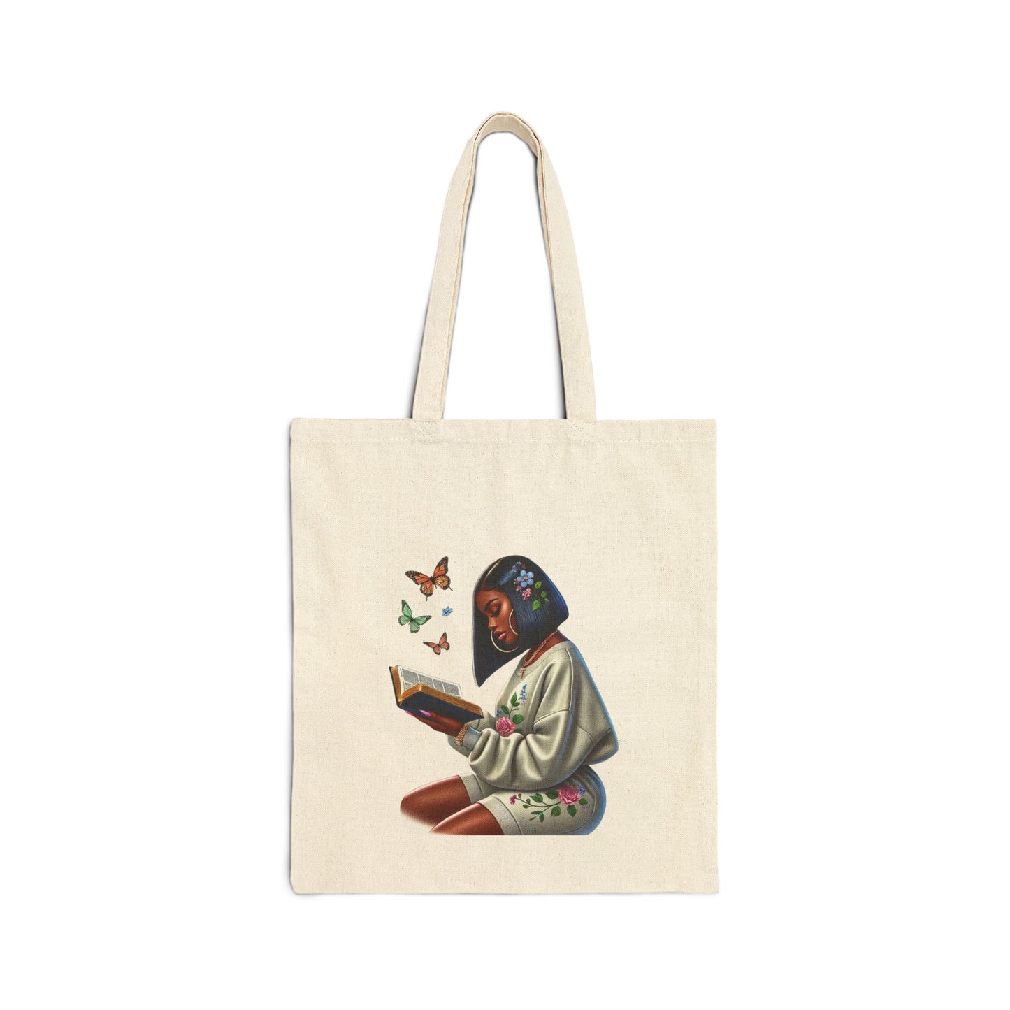 "Rooted in Grace" Faith & Wellness Tote Bag