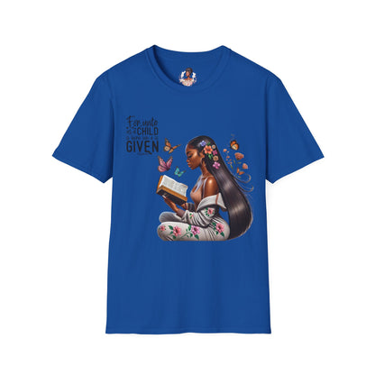 Christian Scripture Unisex Softstyle T-Shirt - Isaiah 9:6