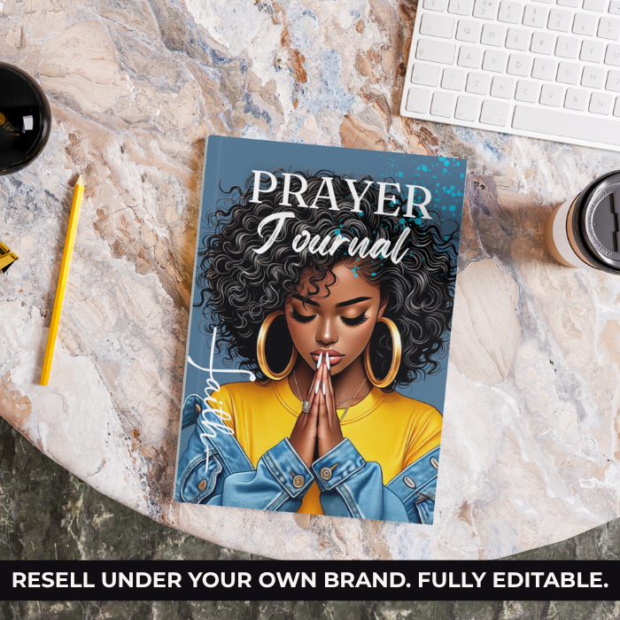 Faith Prayer Journal Vol. 2 (35 Pages) – PLR + MRR License
