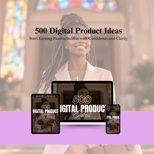 500 Digital Product Ideas - PLR/MRR (Digital Download)