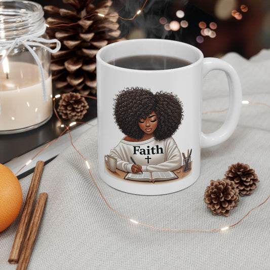 "Faith Unshaken" Ceramic Mug – 11oz & 15oz
