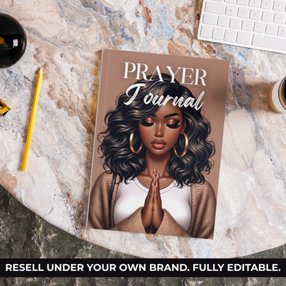 Faith Prayer Journal Vol. 1 (60 Pages) – PLR + MRR License