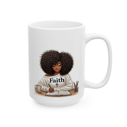 "Faith Unshaken" Ceramic Mug – 11oz & 15oz