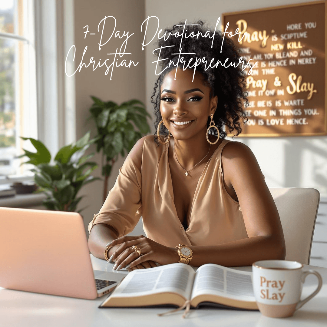 7-Day Faith & Focus Devotional for Christian Entrepreneurs (Digital Download)