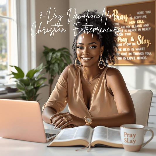 7-Day Faith & Focus Devotional for Christian Entrepreneurs (Digital Download)