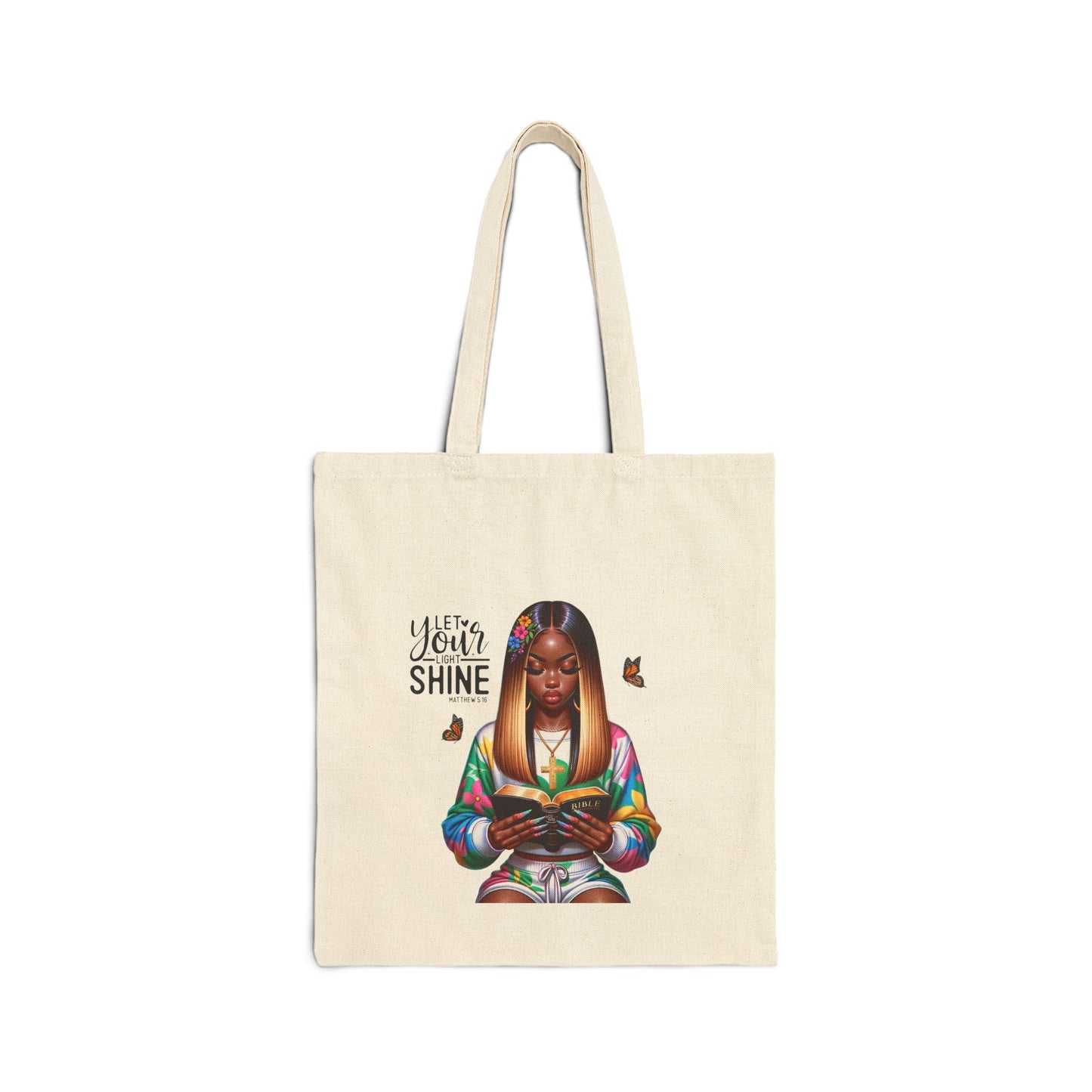 "Let Your Light Shine" Bible Study Tote – Faith Meets Fashion