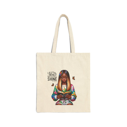 "Let Your Light Shine" Bible Study Tote – Faith Meets Fashion
