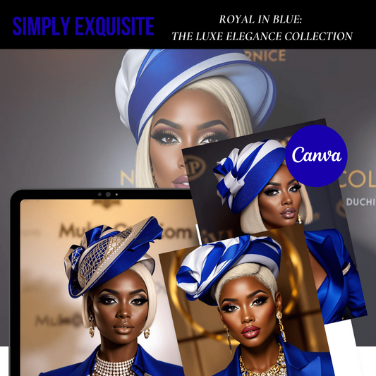 Royal in Blue — The Luxe Elegance Collection (Digital Download)